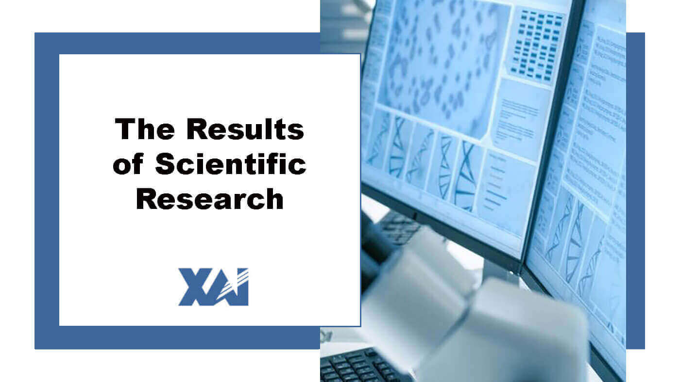 The results of scientific research