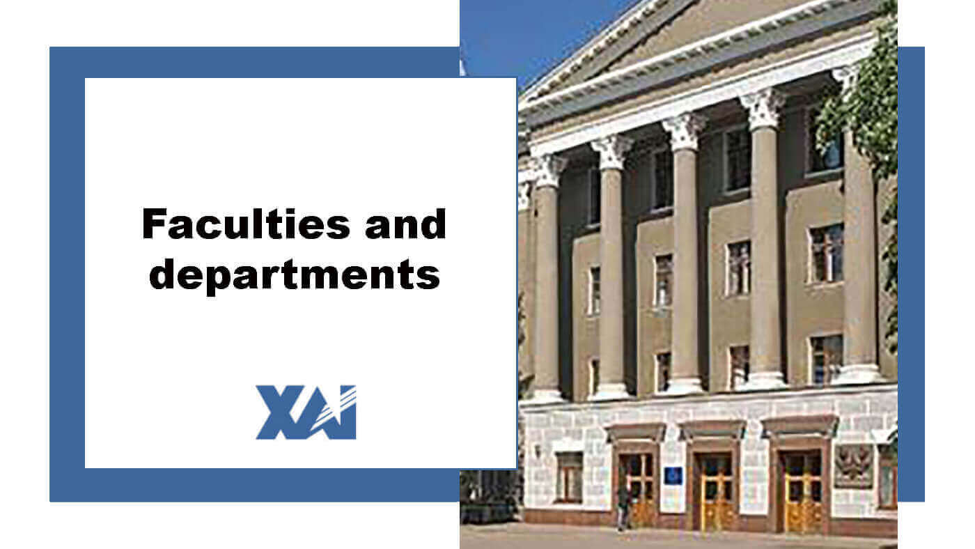 Faculties and departments