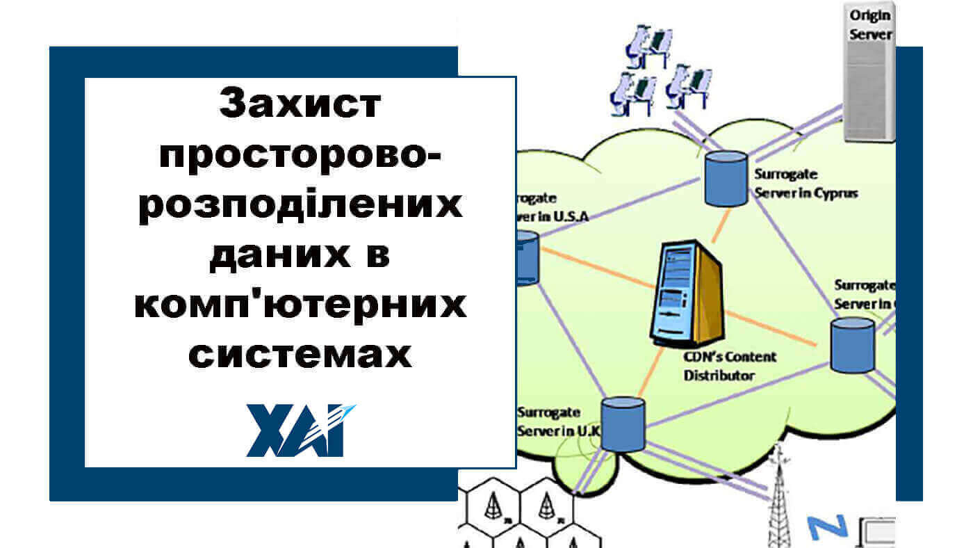 Захист просторово-розподілених даних в комп'ютерних системах