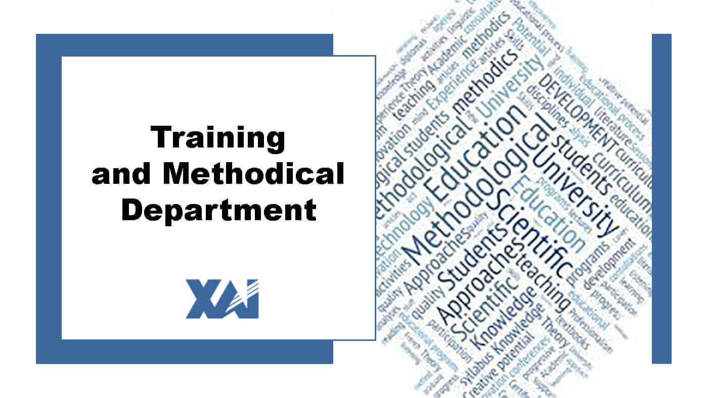 Training and methodical department
