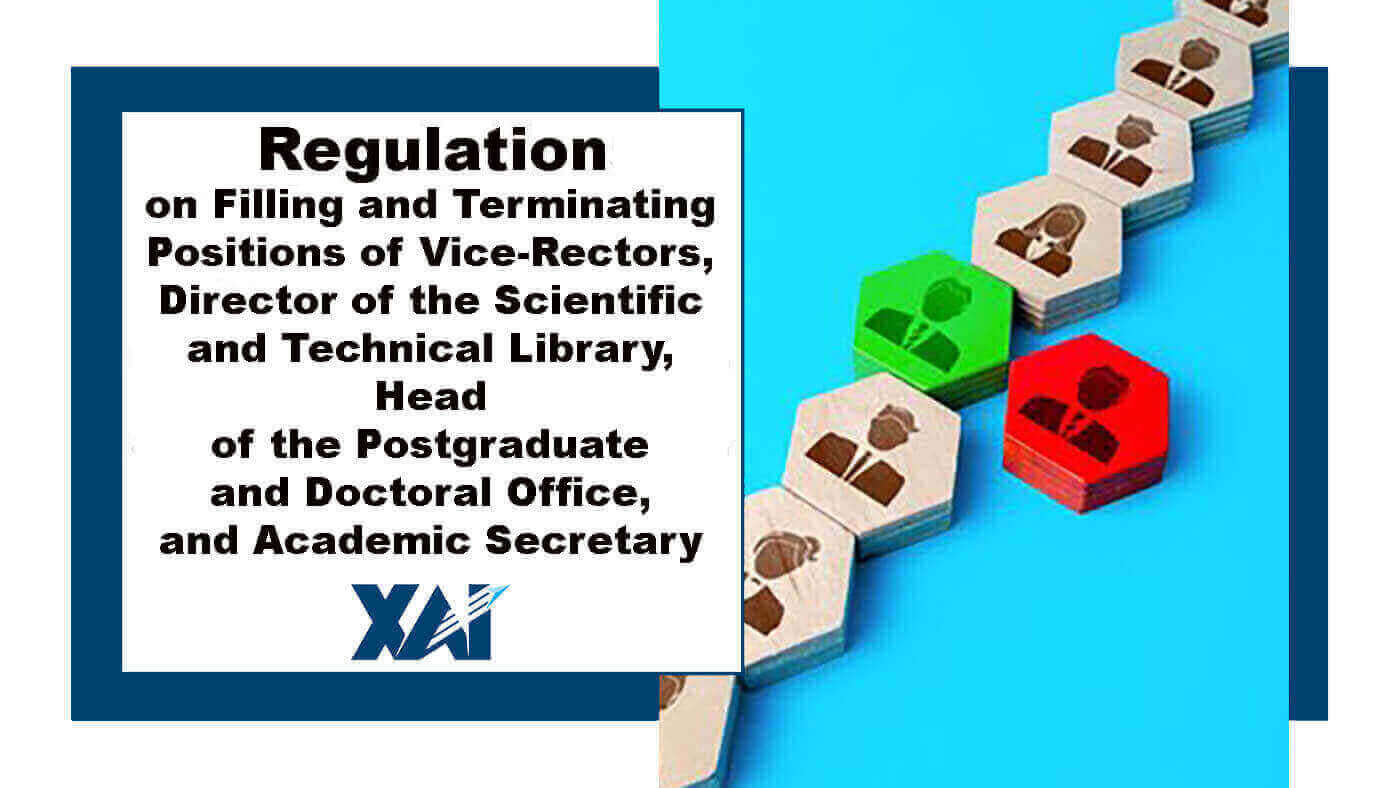 Положення про порядок заміщення посади та звільнення з посади проректорів, директора науково-технічної бібліотеки, завідувача відділом аспірантури та докторантури, ученого секретаря